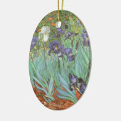 Irises van Vincent van Gogh Keramisch Ornament (Links)
