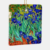 Irises van Vincent Van Gogh Keramisch Ornament (Rechts)