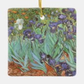 Irises van Vincent van Gogh Keramisch Ornament (Voorkant)