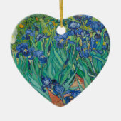 Irises van Vincent van Gogh Keramisch Ornament (Voorkant)