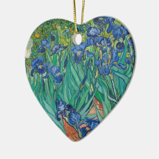 Irises van Vincent van Gogh Keramisch Ornament (Links)
