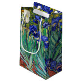 Irises van Vincent van Gogh Klein Cadeauzakje (Achterkant Gekanteld)