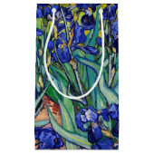 Irises van Vincent van Gogh Klein Cadeauzakje (Voorkant)