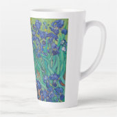 Irises van Vincent Van Gogh Latte Mok (Rechts)