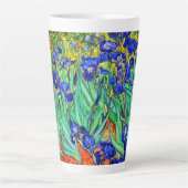 Irises van Vincent Van Gogh Latte Mok (Voorkant)