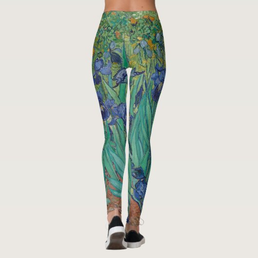 "Irises" van Vincent van Gogh Leggings (Achterkant)