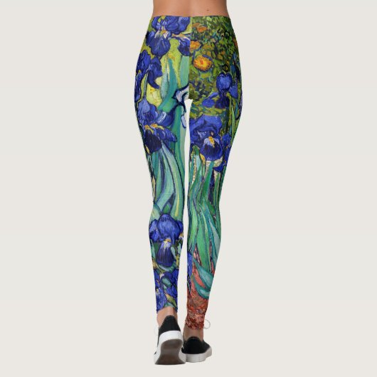 Irises van Vincent van Gogh Leggings (Achterkant)