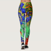 Irises van Vincent Van Gogh Leggings (Achterkant)
