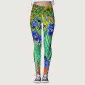 Irises van Vincent Van Gogh Leggings (Voorkant)