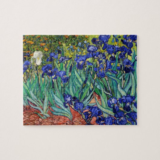 Irises van Vincent van Gogh Legpuzzel (Horizontaal)