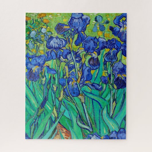 Irises van Vincent Van Gogh Legpuzzel (Verticaal)