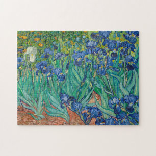 Irises van Vincent van Gogh Legpuzzel