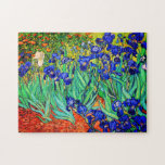Irises van Vincent Van Gogh Legpuzzel<br><div class="desc">Vincent Van Gogh Iopen . Het schilderij dat hij in 1889 in Saint-Paul-de-Mausole Asiel in Saint-Rémy-de-Provence in Frankrijk heeft gemaakt, is in 1889 getekend. Het is een oliefilter. Dit mooie kunstschilderij toont een gebied van irisbloem-planten. Vincent Van Gogh was een beroemde kunstenaar. Hij was een nederlandse post-impressionistische schilder. Dit schilderij...</div>