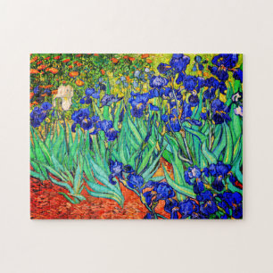 Irises van Vincent Van Gogh Legpuzzel