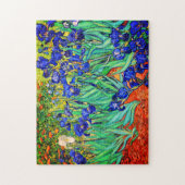 Irises van Vincent Van Gogh Legpuzzel (Verticaal)