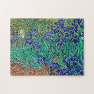 Irises van Vincent Van Gogh Legpuzzel