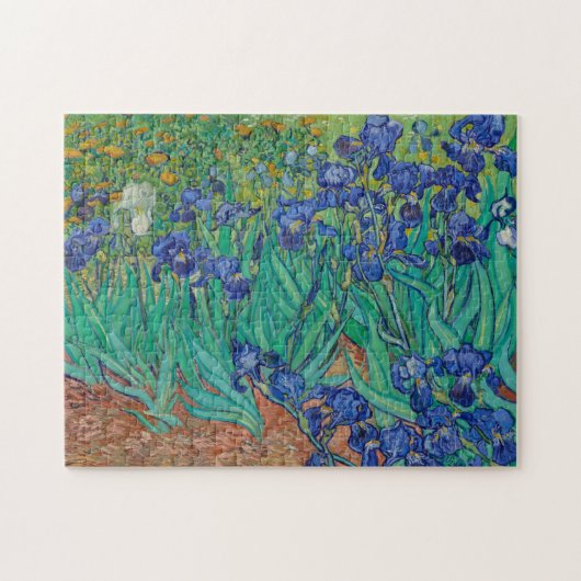 Irises van Vincent Van Gogh Legpuzzel (Horizontaal)