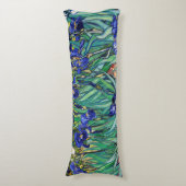 Irises van Vincent van Gogh Lichaamskussen (Voorkant Verticaal)
