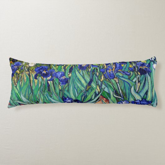 Irises van Vincent van Gogh Lichaamskussen (Voorkant)