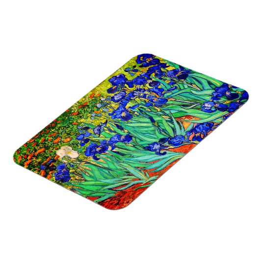 Irises van Vincent Van Gogh Magneet (Linkerzijde)