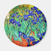 Irises van Vincent Van Gogh Magneet (Voorkant)