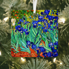 Irises van Vincent Van Gogh Metalen Ornament