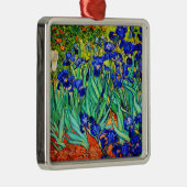 Irises van Vincent Van Gogh Metalen Ornament (Rechts)