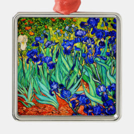 Irises van Vincent Van Gogh Metalen Ornament