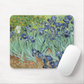 Irises van Vincent van Gogh Muismat (Met muis)