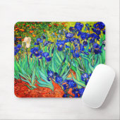 Irises van Vincent Van Gogh Muismat (Met muis)