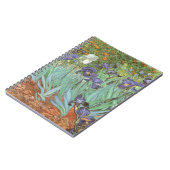 Irises van Vincent van Gogh Notitieboek (Linkerzijde)