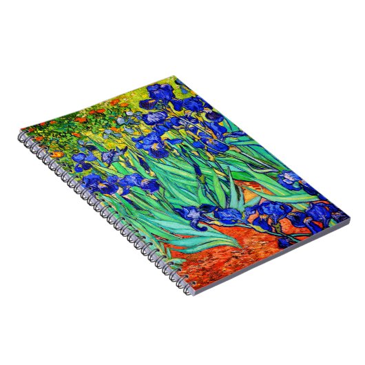 Irises van Vincent Van Gogh Notitieboek (Rechterzijde)