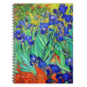 Irises van Vincent Van Gogh Notitieboek (Voorkant)