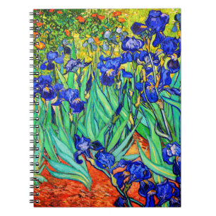 Irises van Vincent Van Gogh Notitieboek
