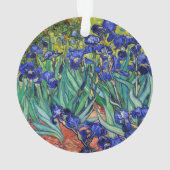 Irises van Vincent van Gogh Ornament (achterkant)