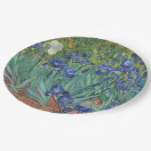 Irises van Vincent Van Gogh Papieren Bordje (Gekanteld)