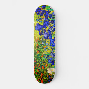 Irises van Vincent Van Gogh Persoonlijk Skateboard
