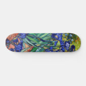 Irises van Vincent van Gogh Persoonlijk Skateboard (Horizontaal)