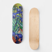 Irises van Vincent van Gogh Persoonlijk Skateboard (Voorkant)