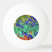 Irises van Vincent Van Gogh Pingpongbal (Voorkant)