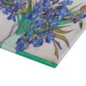 Irises van Vincent Van Gogh Placemat bloemen kunst Snijplank (Hoek)