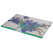 Irises van Vincent Van Gogh Placemat bloemen kunst Snijplank (Hoek)