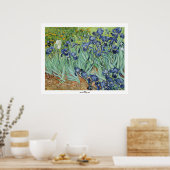 Irises van Vincent van Gogh Poster (Keuken)