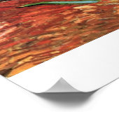 Irises van Vincent van Gogh Poster (Hoek)