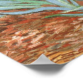 Irises van Vincent van Gogh Poster (Hoek)