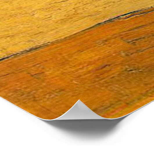 Irises van Vincent van Gogh Poster (Hoek)