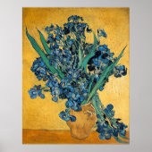 Irises van Vincent van Gogh Poster (Voorkant)