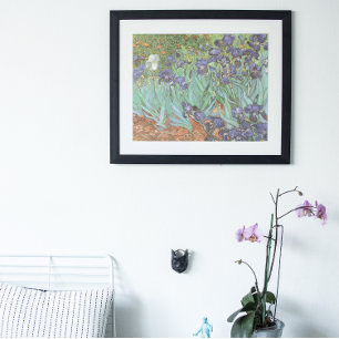 Irises van Vincent van Gogh Poster