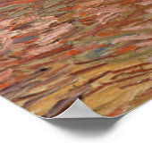 Irises van Vincent Van Gogh Poster (Hoek)