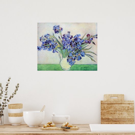 Irises van Vincent van Gogh Poster (Keuken)